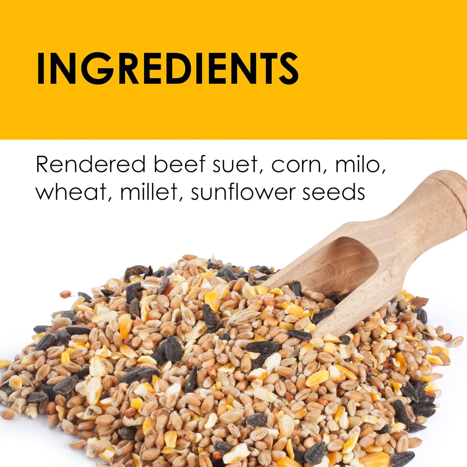 Heath Outdoor Products DD4-10 All-Season No-Melt High Energy Wild Bird Suet Cakes - Value 10 Pack