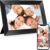 BIGASUO 10.1 Inch WiFi Digital Picture Frame - Frameo Certified, 32GB Storage, 1280x800 IPS Touch Screen for Photos & Videos, Instant Sharing from App, Ideal Gift for Parents & Grandparents