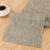 SHACOS Woven Vinyl Table Runner - 12 x 54 Inch Waterproof, Heat Resistant & Cuttable Indoor Outdoor Table Decor (Beige)