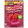 Funables Fruit Snacks, Strawberry Flavored, 0.8 oz Pouches (22 Count) - Gluten Free, Fat Free & Vitamin Fortified