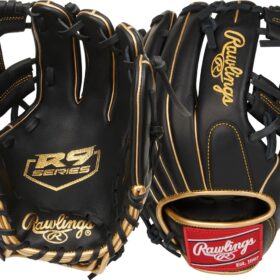 Rawlings R9 Series Baseball Glove: Game-Ready Leather for Youth & Adult Players (11.5" - 12.75")