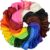 QRabbit 100 Pack Premium 12" Latex Party Balloons – Extra Thick, 15 Rainbow Colors for Weddings, Birthdays & Graduations – Helium or Air Safe