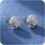 925 Sterling Silver Round Cut Diamond Stud Earrings for Women - Classic 1/2 TCW Jewelry Gift for Her