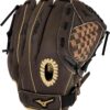 Mizuno Prospect PowerClose Youth Baseball Glove - V-Flex Notch & ParaShock Palm for Easy Catching