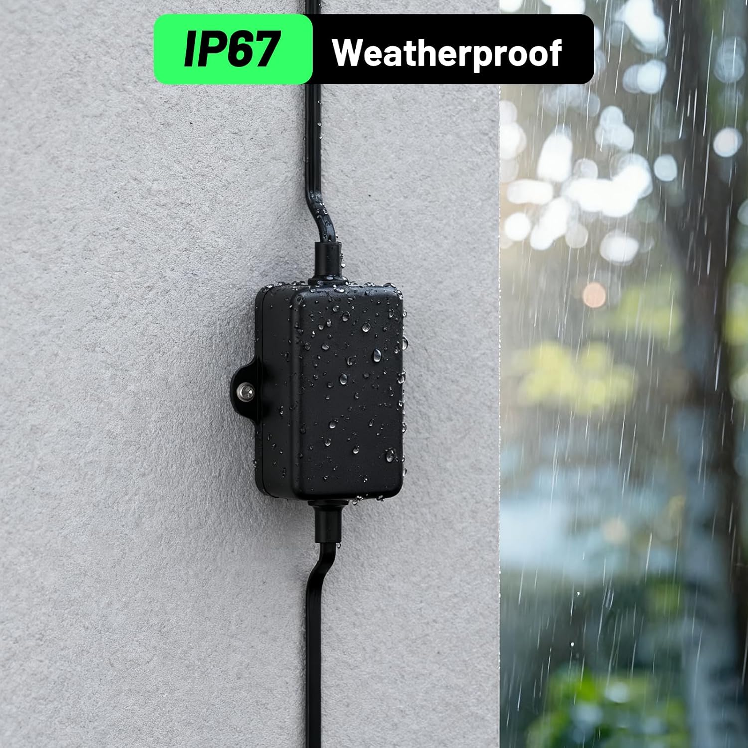 UYODM 20FT Waterproof Power Cable for Blink Video Doorbell - Continuous Charging Adapter Cord (Compatible with 2nd Gen 2025 Release)