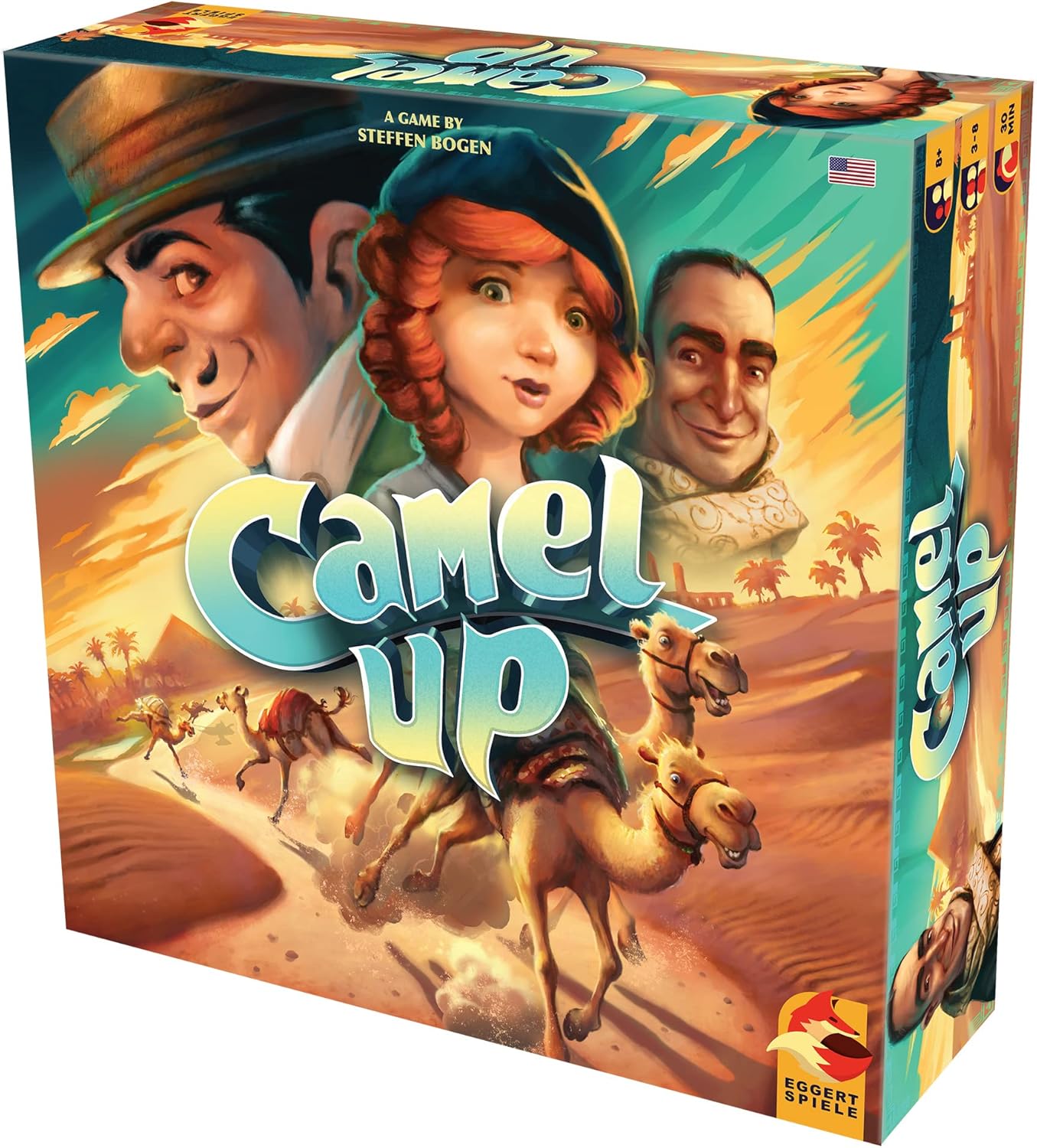 Camel Up (Second Edition) - The Ultimate Betting & Bluffing Board Game for Family Game Night