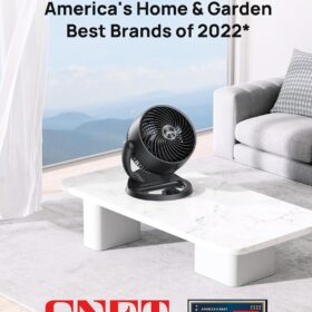 Dreo 12-Inch Quiet Table Fan – 70ft Air Circulator with 28dB Ultra-Silent Operation, 120° Tilt & 3 Speeds for Bedroom, Home, & Office