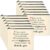 Coume 12-Pack Inspirational Makeup Bags – Bulk Employee Appreciation Gifts for Women, Coworkers, Nurses & Teachers – Canvas Cosmetic Pouches with 'Thank You' Quote
