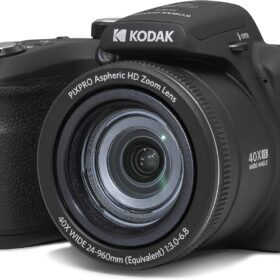 Kodak PIXPRO AZ405-BK 20MP Digital Camera with 40X Optical Zoom, 24mm Wide Angle Lens, Full HD 1080p Video, and 3-Inch LCD (Black)