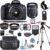 Canon EOS 2000D (Rebel T7) DSLR Camera w/ 18-55mm Lens + 32GB Card & Accessories (Renewed)