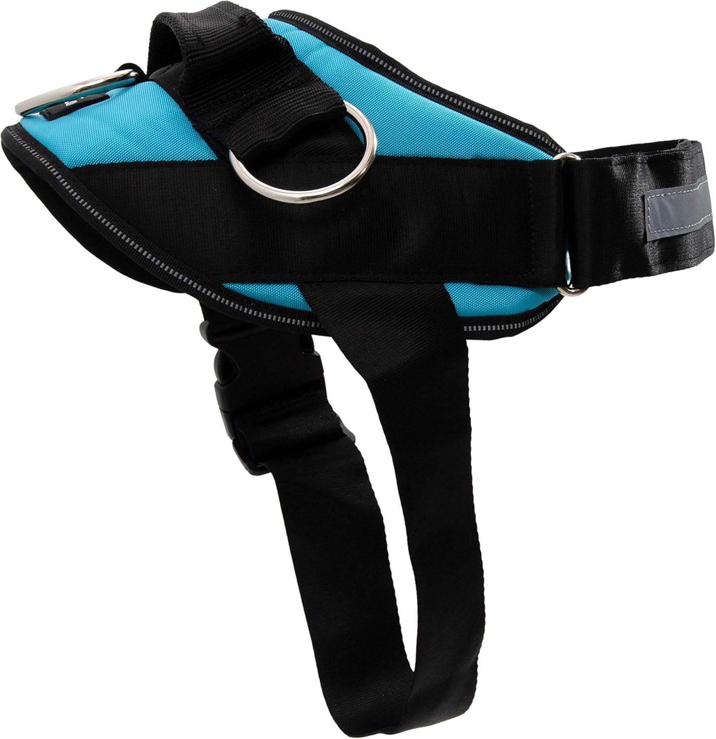 ShawnCo Essential No-Pull Dog Harness – 3-Leash-Clip Reflective Vest with Comfort Padded Mesh for Walking & Training – Oceanic Blue