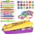 Friendship Bracelet Making Kit for Girls – DIY Arts & Crafts Set with Loom, Patterns, and Storage Box – Creative Travel Toys & Birthday Gifts for Kids & Teens (Ages 7-12)