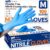 Medical Soft Max™ Nitrile Exam Gloves – 100 Ct. Latex-Free, Powder-Free, Blue Disposable Safety Gloves for Medical, Food Service & Cleaning