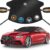 Zettum 600D Heavy Duty Windshield Snow Cover for Ice & Frost – All-Weather Waterproof Car Window Protector with Side Mirror Pockets (70" x 50")