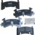Bendix Priority1 CFC154 Premium Ceramic Disc Brake Pads - Front or Rear - Ceramic Formula with Hardware
