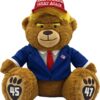 Proud Patriots 47th President Teddy Bear - Collectible Commemorative Republican Gift with Suit and Patriotic Accessories