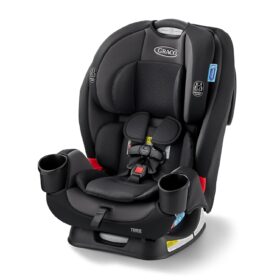 Graco TriRide 3-in-1 Convertible Car Seat | 10 Years of Use | Rear & Forward Facing | Kipling