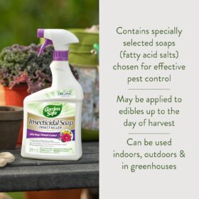 Garden Safe Insecticidal Soap – 32 oz. Ready-to-Use Organic Bug Spray for Aphids, Mites & Whiteflies