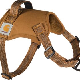 Carhartt Nylon Duck No-Pull Dog Harness - Large, Durable Quick-Adjust Vest with Control Handle