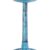VIVOHOME 28-Inch Antique Blue Polyresin Bird Bath - Lightweight, Weather-Resistant Pedestal Bath with 20" Bowl for Garden, Patio, and Yard