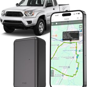 G05A Magnetic GPS Tracker for Vehicles – 6000mAh Battery, 90-Day Standby, No Monthly Fees, US SIM Card Included, Real-Time Tracking & Geo-Fencing
