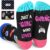 Women's Novelty Crew Socks - Cute Horror Movie & Gamer Gifts for Girls