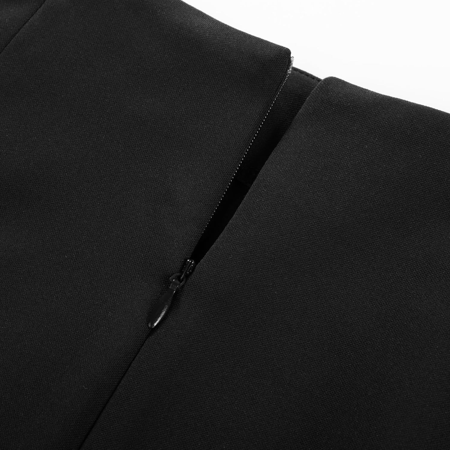 Kate Kasin Women's Plaid Pencil Skirt - Stretchy High Waisted Office Bodycon Skirt