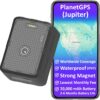 PlanetGPS Jupiter - Long-Life Magnetic GPS Tracker for Vehicles with Waterproof IP68 Housing & Global 4G Coverage