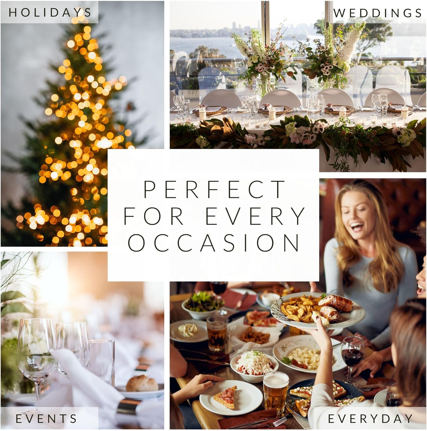 Elrene Home Fashions Poinsettia Elegance Reversible Jacquard Table Runner – 13 x 70 Inch Holiday Table Decoration with Tassels, Green