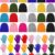 48-Piece Kids Winter Beanie & Gloves Bulk Pack – Soft Knit Hats & Magic Stretch Gloves Set for Boys & Girls – Donations, Schools, Charities