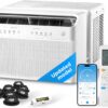 Midea 10,000 BTU U-Shaped Smart Inverter Window Air Conditioner – Ultra Quiet, Wi-Fi Enabled, 35% Energy Savings, Works with Alexa/Google