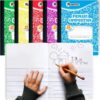 Rosmonde 5-Pack Primary Composition Notebooks – K-2 Creative Writing Journal with Drawing Space, 200 Pages (100 Sheets), 9.75” x 7.5”