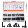 LYJEE 1000-Piece Micro Phillips Screw Assortment Kit – Precision M1-M1.7 Self-Tapping Screws for Eyeglasses, Watches, and Electronics Repair