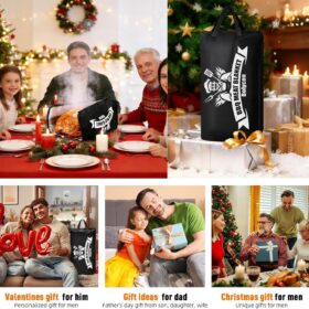 Upgraded Insulated Meat Resting Bag – 21-Inch Smoker Blanket with Wide Mouth for Brisket, Pork Shoulder, & Poultry – Heat-Retaining BBQ & Grilling Accessory Gift for Men