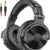 OneOdio Studio Monitor Over-Ear Headphones – Hi-Res 50mm DJ Stereo Headsets with Shared Audio Port for Mixing, Recording, Guitar & AMP (Black)