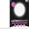 Neenah Astrobrights 65 lb Bright White Cardstock - 8.5 x 11 Inches Heavyweight Printer Paper (75 Sheets, 176 gsm) - Acid & Lignin Free for Office, School & Crafts