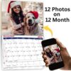 Custom Wall Calendar 2026 – Personalized Photo Calendar, Premium Glossy Print, Perfect Christmas & Birthday Gift for Home & Office