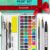 ARTISTRO Premium Watercolor Paint Set with 48 Colors – Portable Travel Kit for Kids, Teens, & Adults – Includes Metallic & Fluorescent Paints, Brushes, & Mixing Tin