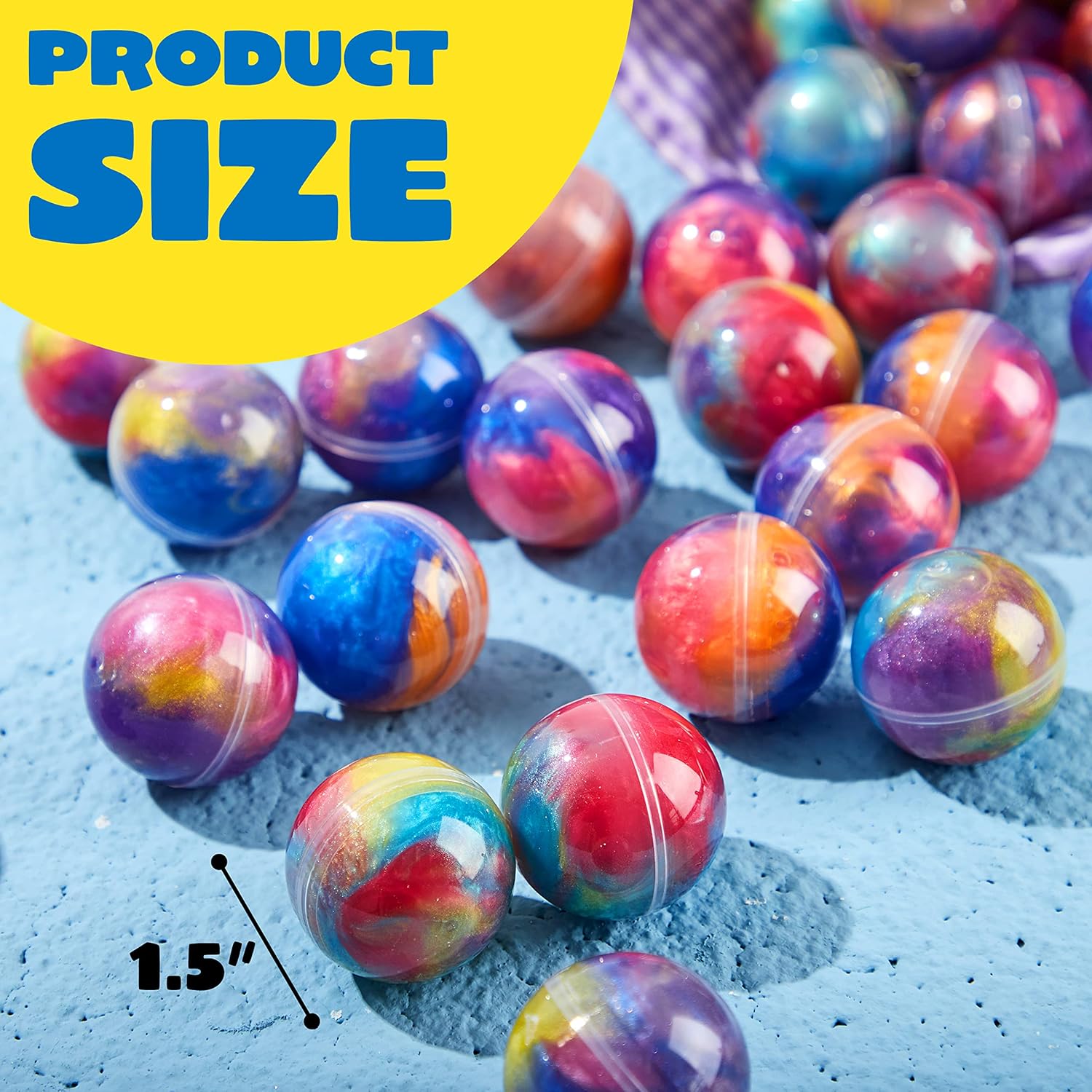 JOYIN 24-Pack Galaxy Slime Balls – Non-Sticky, Mess-Free Stress Relief Toys for Kids – Party Favors, Classroom Rewards & Pinata Fillers