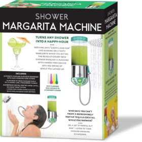 Shower Margarita Machine Prank Box - Hilarious Fake Product Packaging for Gag Gifts, White Elephant, and April Fools Jokes - Large Empty Joke Gift Box