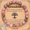 Tree of Life Bracelet for Women - Elegant Silver Charm Bangle Jewelry for Grandma, Mom, Aunt & Sister - Meaningful Birthday, Christmas & Mother's Day Gifts