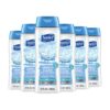 Suave Essentials Antibacterial Body Wash with Glycerin & Vitamin E – 18 Fl Oz (6 Pack) – Paraben Free, Moisturizing Skin Cleanser with Green Floral Scent