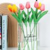 Book Shaped Vase for Flowers – Clear Acrylic Aesthetic Decor for Bookshelves, Desks & Home – Unique Gift for Book Lovers, Teachers & Women