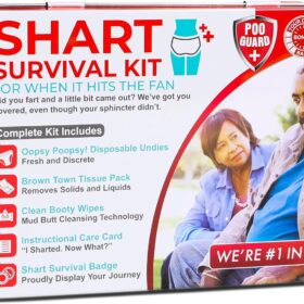 The Shart Survival Kit – The Ultimate Gag Gift for Accidents & Mishaps by Witty Yeti