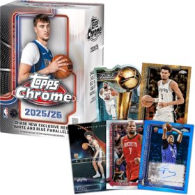 2025-26 Topps Chrome Basketball Value Box - Factory Sealed