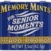 Memory Mints Novelty Tin – Hilarious Gag Gift for Seniors, Birthdays, and Retirement – Sugar Peppermint Candy