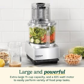 Cuisinart Pro Custom 11-Cup Food Processor, Brushed Chrome (DLC-8SBCYP1)