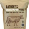 Anthony's Premium Grass-Fed Collagen Peptides Powder – Unflavored, Hydrolyzed Protein for Keto & Paleo – 1 lb