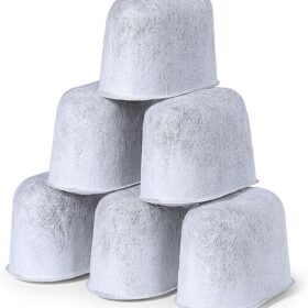 Fanativita 6-Pack Premium Keurig Compatible Water Filters - Universal Fit Charcoal Cartridges for All Keurig Brewers (1-Year Supply)