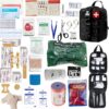 Universal IFAK Trauma Kit - 203-Piece MOLLE Medical First Aid Pouch for Survival, Camping, Hiking & Home Emergencies